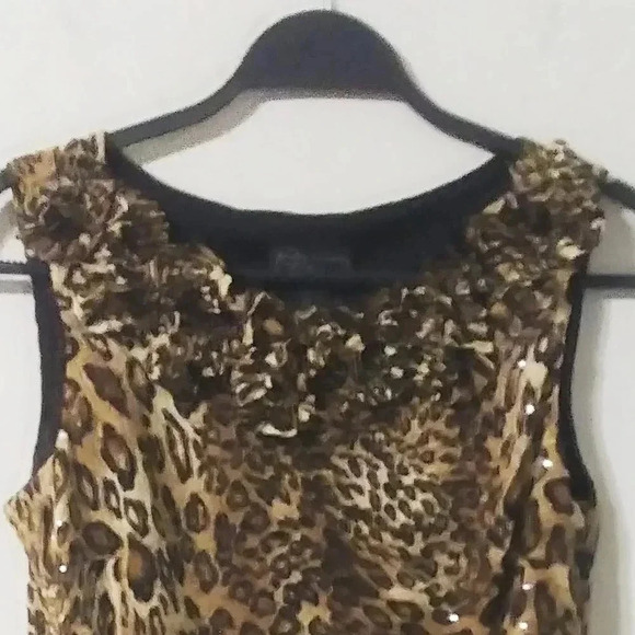 Dressbarn Collections Animal Print Dress NWT - Picture 5 of 5
